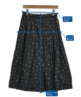 BLACK COMME des GARCONS（ブラックコムデギャルソン）ひざ丈スカート 黒 サイズ:S レディース/2200610022227