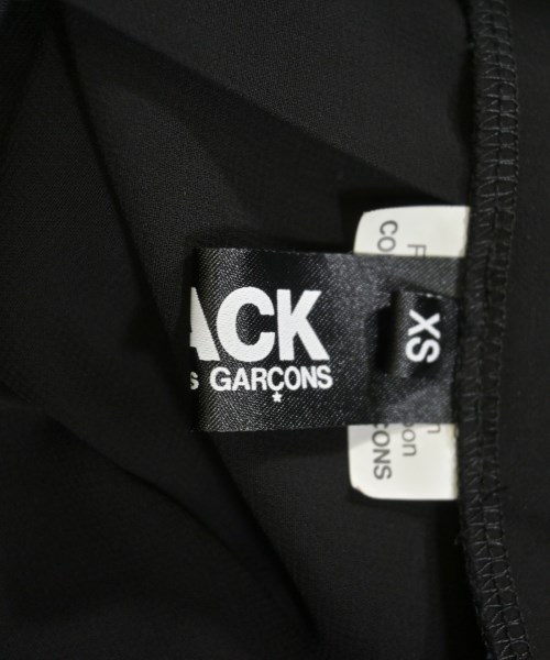 BLACK COMME des GARCONS（ブラックコムデギャルソン）ワンピース 黒 サイズ:XS レディース/2200611245014