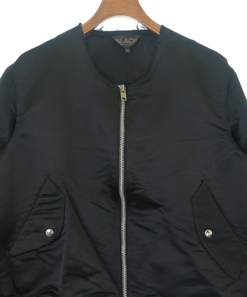 BLACK COMME des GARCONS（ブラックコムデギャルソン）ミリタリーブルゾン 黒 サイズ:M メンズ/2200611601018