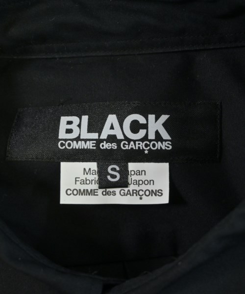 BLACK COMME des GARCONS（ブラックコムデギャルソン）カジュアルシャツ 黒 サイズ:S メンズ/2200611705365