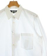 BLACK COMME des GARCONS（ブラックコムデギャルソン）カジュアルシャツ 白 サイズ:L メンズ/2200611705419