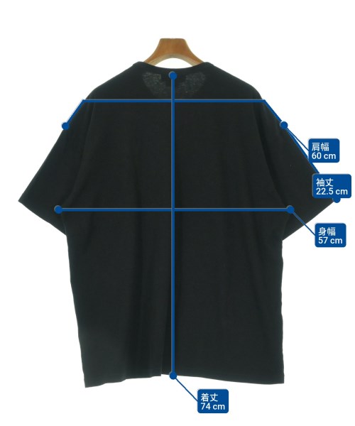 BLACK COMME des GARCONS（ブラックコムデギャルソン）Tシャツ・カットソー 黒 サイズ:M メンズ/2200611902092