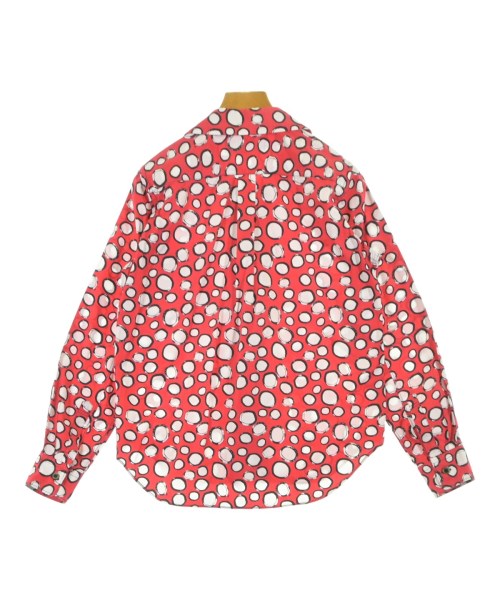 BLACK COMME des GARCONS（ブラックコムデギャルソン）カジュアルシャツ 赤 サイズ:XS レディース/2200612312104