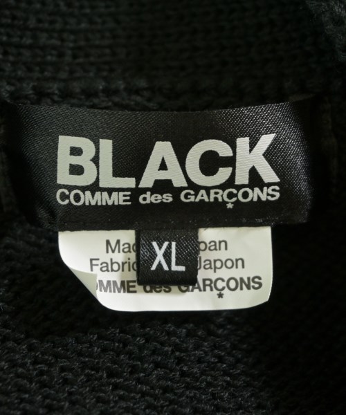 BLACK COMME des GARCONS（ブラックコムデギャルソン）カーディガン 黒 サイズ:XL メンズ/2200614799033