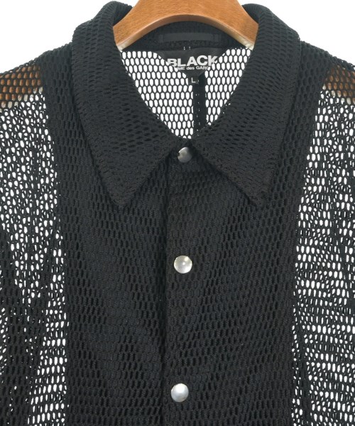 BLACK COMME des GARCONS（ブラックコムデギャルソン）カジュアルシャツ 黒 サイズ:L メンズ/2200614868074