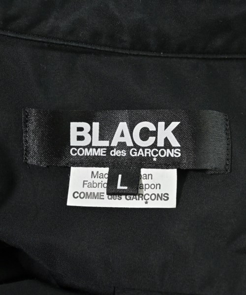 BLACK COMME des GARCONS（ブラックコムデギャルソン）カジュアルシャツ 黒 サイズ:L メンズ/2200615248011
