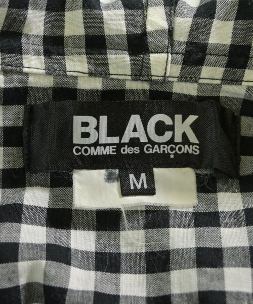 BLACK COMME des GARCONS（ブラックコムデギャルソン）カジュアルシャツ 黒 サイズ:M レディース/2200612000124