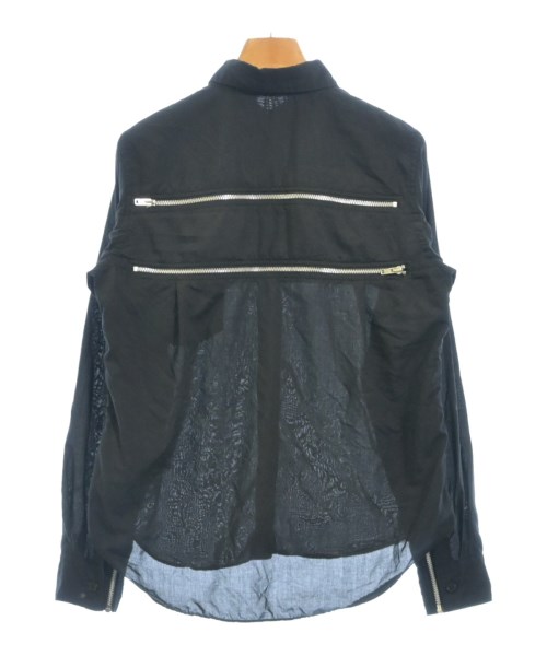 BLACK COMME des GARCONS（ブラックコムデギャルソン）カジュアルシャツ 黒 サイズ:XS レディース/2200615385112