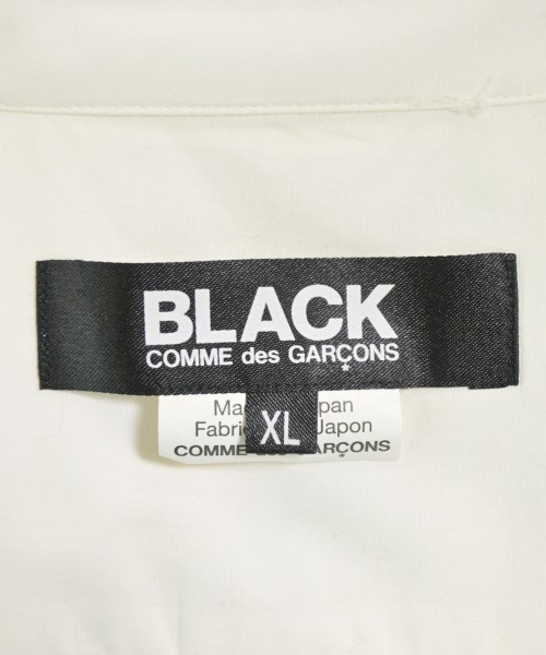 BLACK COMME des GARCONS（ブラックコムデギャルソン）カジュアルシャツ 白 サイズ:XL メンズ/2200608907048