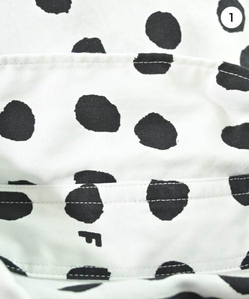 BLACK COMME des GARCONS（ブラックコムデギャルソン）カジュアルシャツ 白 サイズ:M メンズ/2200616309049