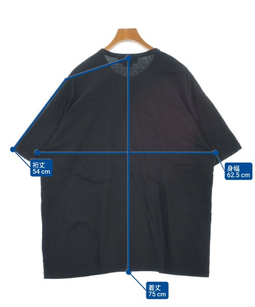 BLACK COMME des GARCONS（ブラックコムデギャルソン）Tシャツ・カットソー 黒 サイズ:M メンズ/2200616493069