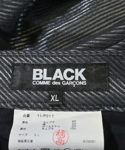 BLACK COMME des GARCONS（ブラックコムデギャルソン）ショートパンツ 黒 サイズ:XL メンズ/2200617709053