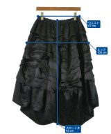 BLACK COMME des GARCONS（ブラックコムデギャルソン）ロング・マキシ丈スカート 黒 サイズ:S レディース/2200619453015