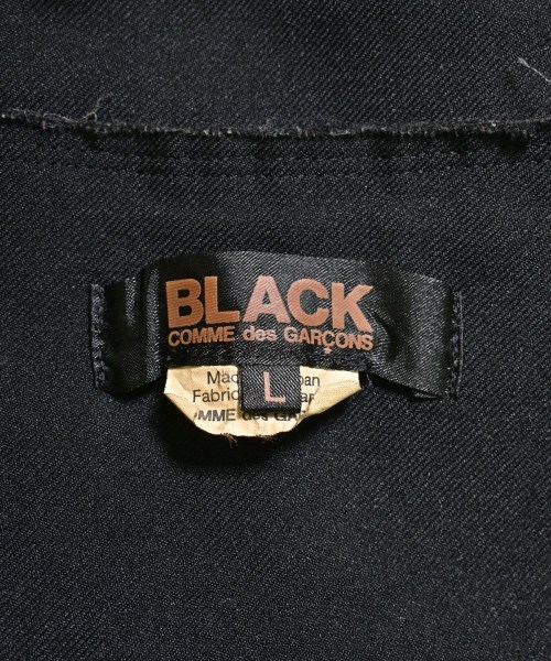 BLACK COMME des GARCONS（ブラックコムデギャルソン）ベスト 黒 サイズ:L レディース/2200619891176