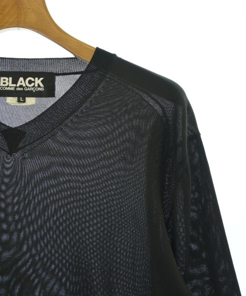 BLACK COMME des GARCONS（ブラックコムデギャルソン）ニット・セーター 黒 サイズ:L メンズ/2200620245043