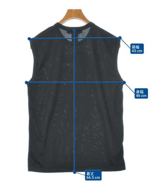 BLACK COMME des GARCONS（ブラックコムデギャルソン）タンクトップ 黒 サイズ:L メンズ/2200620538169