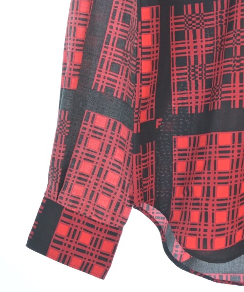 BLACK COMME des GARCONS（ブラックコムデギャルソン）ブラウス 赤 サイズ:XS レディース/2200599995031