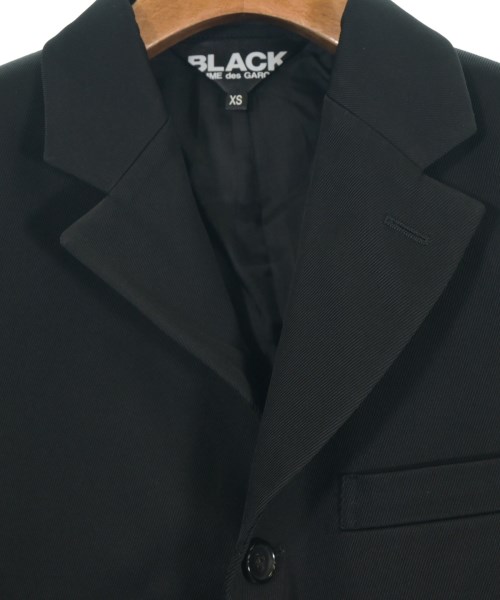 BLACK COMME des GARCONS（ブラックコムデギャルソン）カジュアルジャケット 黒 サイズ:XS レディース/2200600379157