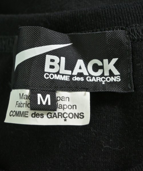 BLACK COMME des GARCONS（ブラックコムデギャルソン）Tシャツ・カットソー 黒 サイズ:M メンズ/2200601500017