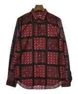 BLACK COMME des GARCONS（ブラックコムデギャルソン）カジュアルシャツ 赤 サイズ:L メンズ/2200601504145