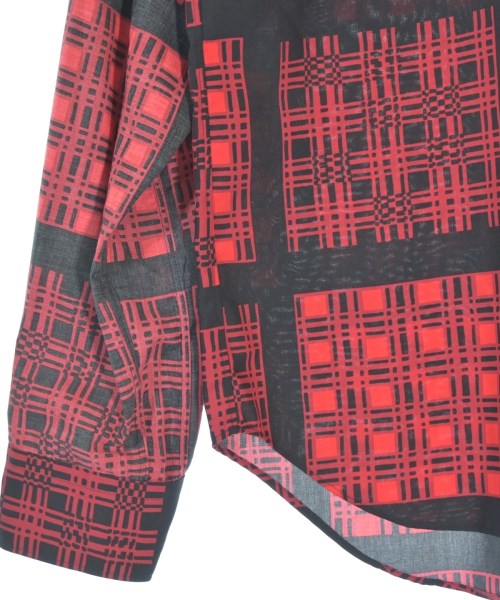 BLACK COMME des GARCONS（ブラックコムデギャルソン）ブラウス 赤 サイズ:XS レディース/2200601504152