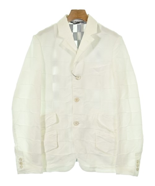 BLACK COMME des GARCONS(ブラックコムデギャルソン)カジュアルジャケット 白 サイズ:S/2200601505074