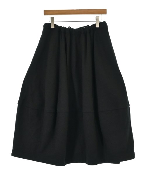 BLACK COMME des GARCONS(ブラックコムデギャルソン)ひざ丈スカート 黒 サイズ:M/2200602808099