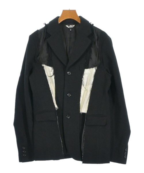 BLACK COMME des GARCONS(ブラックコムデギャルソン)カジュアルジャケット 黒 サイズ:M/2200602808105