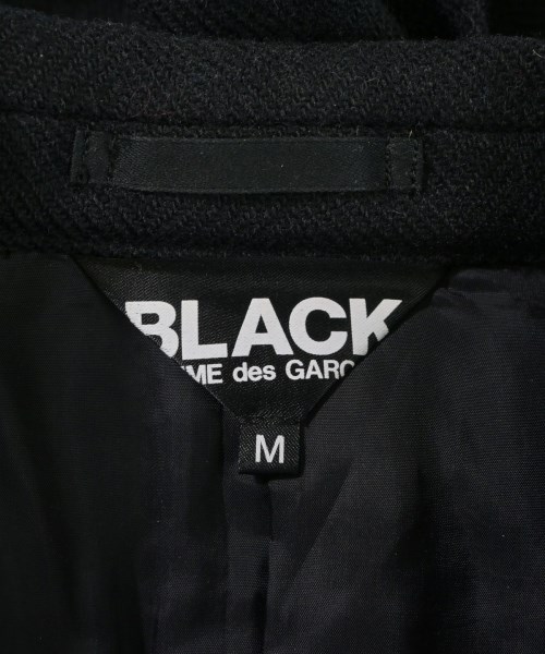 BLACK COMME des GARCONS（ブラックコムデギャルソン）カジュアルジャケット 黒 サイズ:M レディース/2200602808105