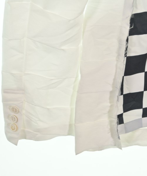 BLACK COMME des GARCONS（ブラックコムデギャルソン）カジュアルジャケット 白 サイズ:L メンズ/2200601273232
