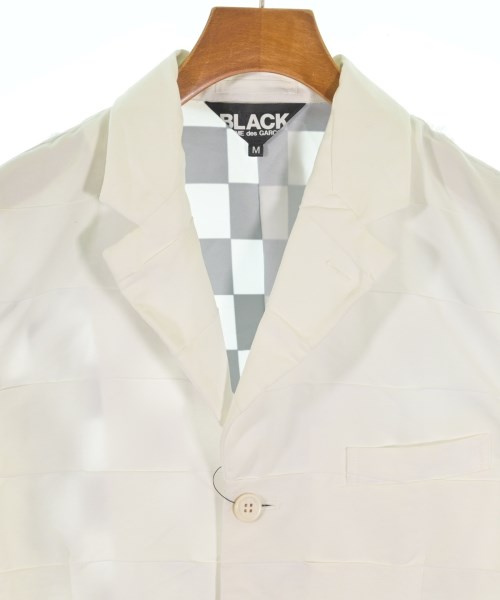 BLACK COMME des GARCONS（ブラックコムデギャルソン）カジュアルジャケット 白 サイズ:M メンズ/2200605307025