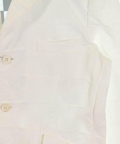 BLACK COMME des GARCONS（ブラックコムデギャルソン）カジュアルジャケット 白 サイズ:M メンズ/2200605307025