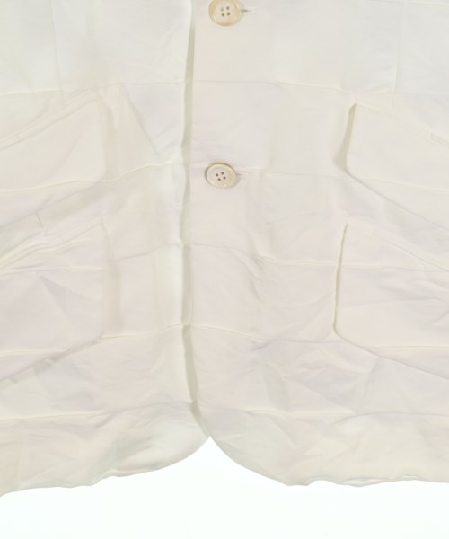 BLACK COMME des GARCONS（ブラックコムデギャルソン）カジュアルジャケット 白 サイズ:M メンズ/2200605307025