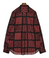 BLACK COMME des GARCONS（ブラックコムデギャルソン）カジュアルシャツ 赤 サイズ:XXL メンズ/2200604852052