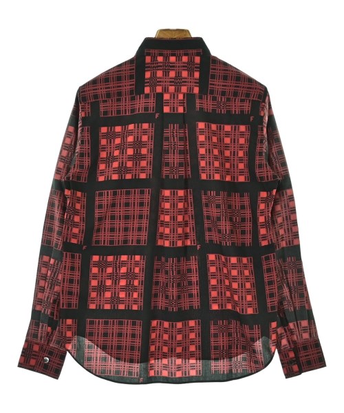 BLACK COMME des GARCONS（ブラックコムデギャルソン）カジュアルシャツ 赤 サイズ:XS レディース/2200609264133