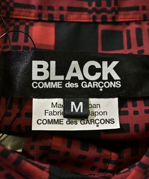 BLACK COMME des GARCONS（ブラックコムデギャルソン）カジュアルシャツ 赤 サイズ:M メンズ/2200604876096