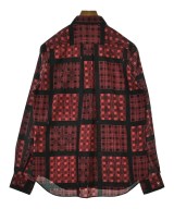 BLACK COMME des GARCONS（ブラックコムデギャルソン）カジュアルシャツ 赤 サイズ:M メンズ/2200604876096