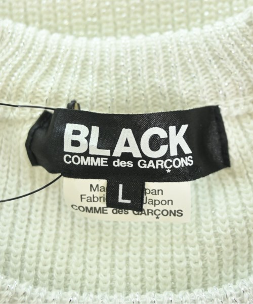 BLACK COMME des GARCONS（ブラックコムデギャルソン）ニット・セーター 白 サイズ:L メンズ/2200671608132
