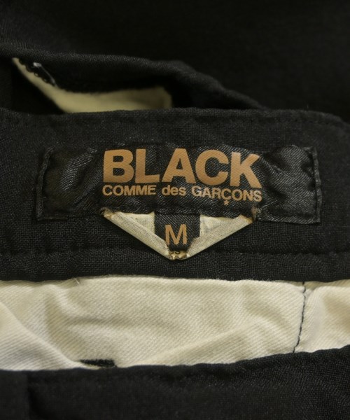 BLACK COMME des GARCONS（ブラックコムデギャルソン）クロップドパンツ 黒 サイズ:M メンズ/2200672652042