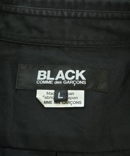 BLACK COMME des GARCONS（ブラックコムデギャルソン）カジュアルシャツ 黒 サイズ:L メンズ/2200672796012