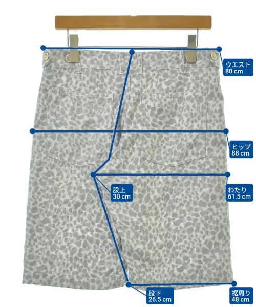 BLACK COMME des GARCONS（ブラックコムデギャルソン）ショートパンツ 白 サイズ:S メンズ/2200673098023