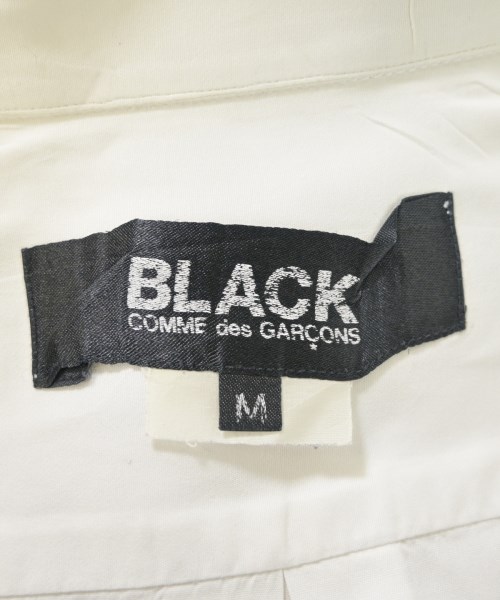 BLACK COMME des GARCONS（ブラックコムデギャルソン）カジュアルシャツ 白 サイズ:M メンズ/2200673122100