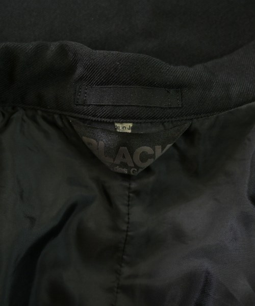 BLACK COMME des GARCONS（ブラックコムデギャルソン）カジュアルジャケット 黒 サイズ:XL メンズ/2200673321039