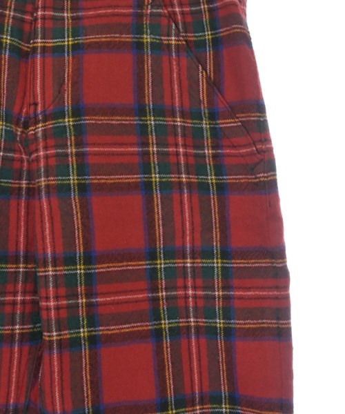 BLACK COMME des GARCONS（ブラックコムデギャルソン）クロップドパンツ 赤 サイズ:XS メンズ/2200673904027