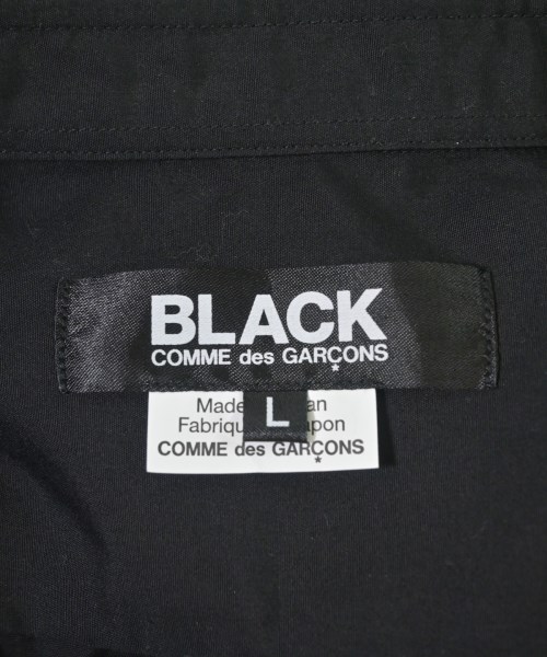 BLACK COMME des GARCONS（ブラックコムデギャルソン）カジュアルシャツ 黒 サイズ:L メンズ/2200673904034