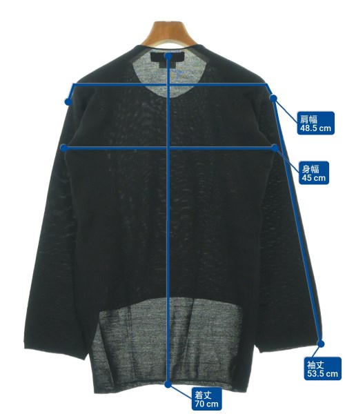 BLACK COMME des GARCONS（ブラックコムデギャルソン）ニット・セーター 黒 サイズ:S メンズ/2200673904058