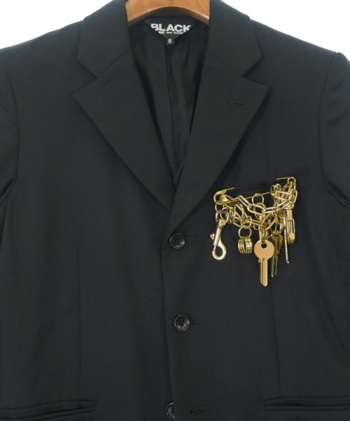 BLACK COMME des GARCONS（ブラックコムデギャルソン）テーラードジャケット 黒 サイズ:S メンズ/2200673904102