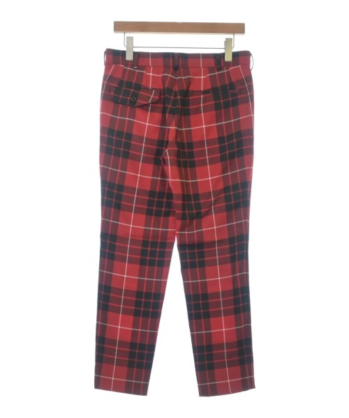 BLACK COMME des GARCONS（ブラックコムデギャルソン）クロップドパンツ 赤 サイズ:S メンズ/2200673904119