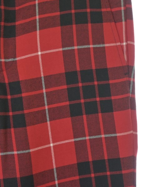 BLACK COMME des GARCONS（ブラックコムデギャルソン）クロップドパンツ 赤 サイズ:S メンズ/2200673904119