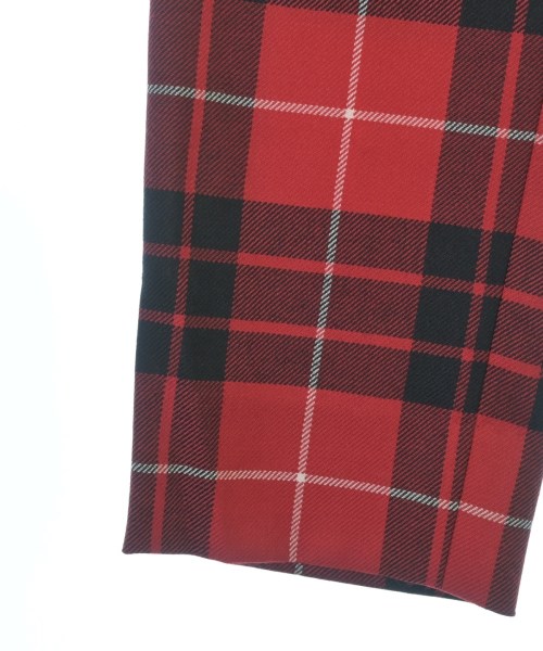 BLACK COMME des GARCONS（ブラックコムデギャルソン）クロップドパンツ 赤 サイズ:S メンズ/2200673904119